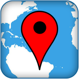 Map coordinate أيقونة