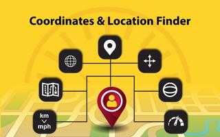 GPS Coordinate And Location Finder screenshot 1