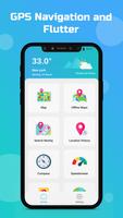 मार्ग नेविगेशन: GPS निर्देशन पोस्टर