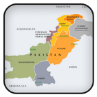 Pakistan Ka Naksha - Map Of Pakistan (Offline) أيقونة