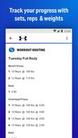Map My Fitness Workout Trainer स्क्रीनशॉट 2