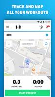 Map My Run by Under Armour پوسٹر