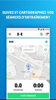 Map My Run: App Course a pied Affiche