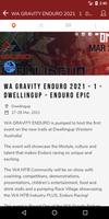 WA Gravity Enduro capture d'écran 1