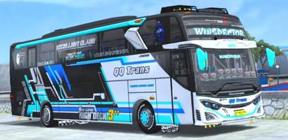 Bus Simulator X QQ Trans الملصق
