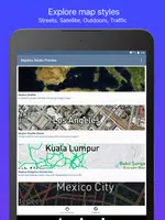 برنامه‌نما Mapbox Studio Preview عکس از صفحه