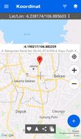 Koordinat GPS: Lintang Bujur poster