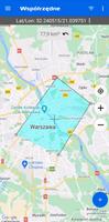 Mapa współrzędnych GPS screenshot 1