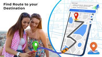GPS Navigation, Maps, Navigate poster