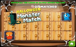 Halloween Monster Match capture d'écran 1