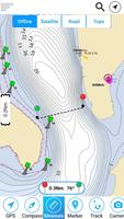 Chiemsee Offline GPS Chart Ekran Görüntüsü 1