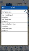 Fort Peck Lake Offline Charts ảnh chụp màn hình 1