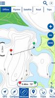 Gull Lake Offline GPS Charts poster