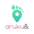 aruku&(あるくと) 歩数計 歩いてヘルスケア icon