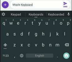 برنامه‌نما German Language - Maple Keyboard عکس از صفحه