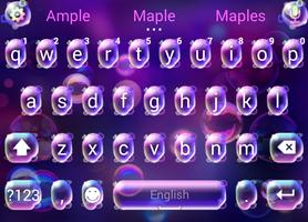 Bubble Keyboard Theme スクリーンショット 1