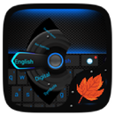 Dark Blue Keyboard Theme APK