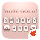 Rose Gold 2019 Theme -  Maple Keyboard أيقونة