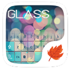 Glass Theme - Maple Keyboard icône