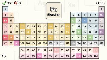 Periodensystem Quiz Plakat
