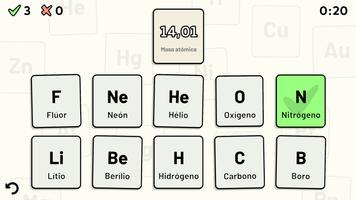 Tabla Periódica - Quiz captura de pantalla 1