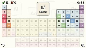 Quiz du Tableau Périodique capture d'écran 2