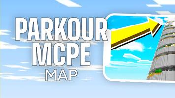 Parkour Map MCPE poster