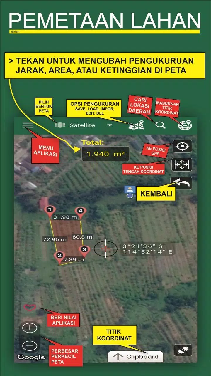 Aplikasi Pemetaan Tanah Pemetaan Lahan for Android - APK Download