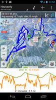 GPS en mapa de esquí captura de pantalla 3