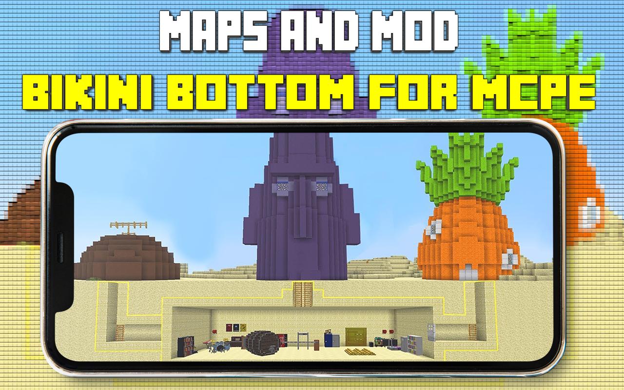Maps Bikini Bottom Sponge For Minecraft APK for Android Download