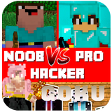 Noob vs Pro vs Hacker vs Goku  Zeichen