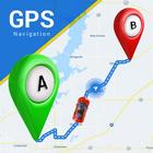 Icona GPS, mappe offline