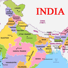 India Map : Maps of India icône