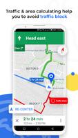 Карты GPS, прогнозы трафика и уличная навигация скриншот 1
