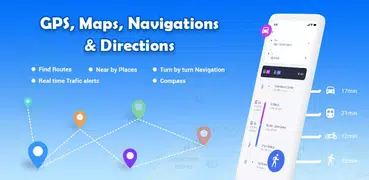 GPS-карты, голосовая навигация