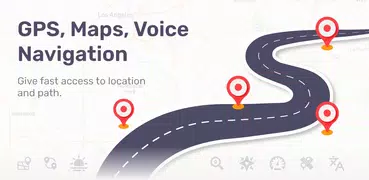 GPS、地圖、語音 導航 和 行車路線