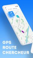 GPS, cartes, navigation vocale Affiche