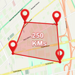 đo khoảng cách tính bằng km