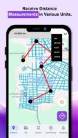 Distance Measurement app in km screenshot 1