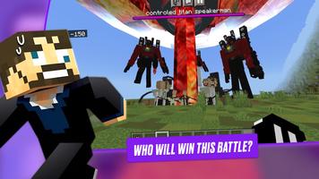 Skibd Toilet War Minecraft Mod تصوير الشاشة 3