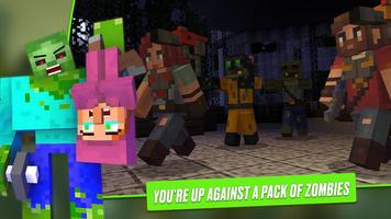 Zombie Apocalypse Mincraft Mod syot layar 1