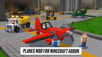 Planes Mod for Minecraft Addon الملصق