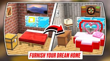 Real Furniture Mod Minecraft تصوير الشاشة 1
