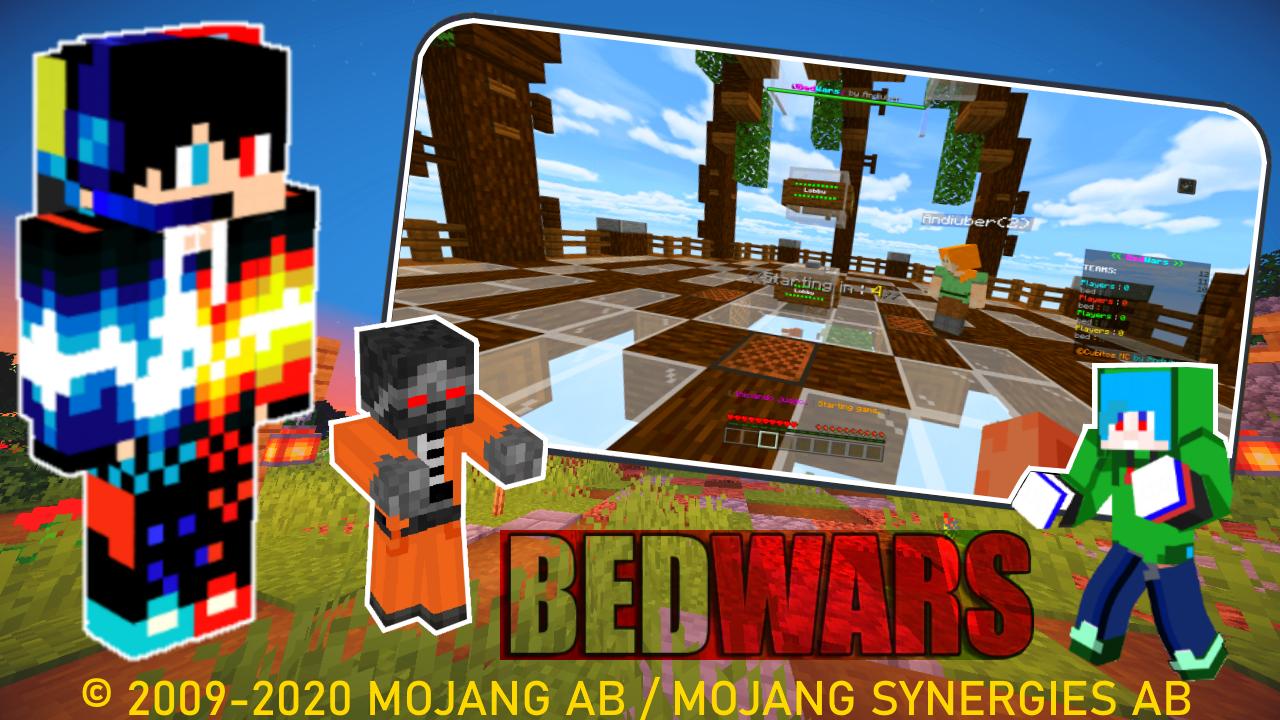 دانلود برنامه Map Bed Wars Mod for MCPE برای اندروید