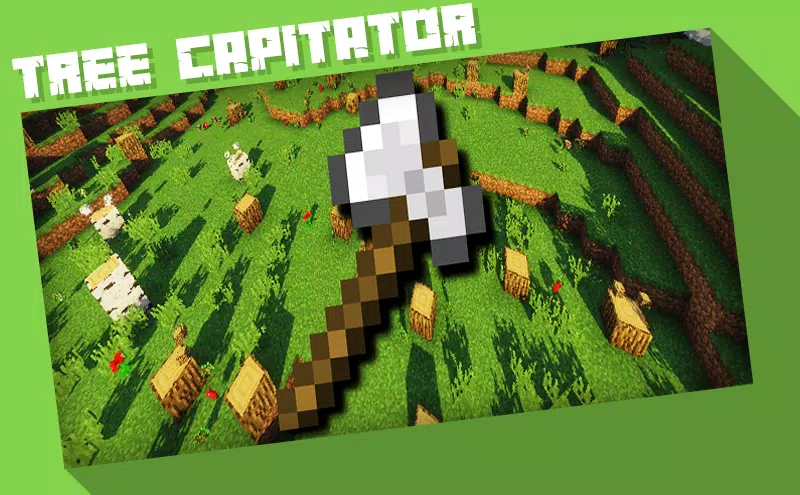 Tree Capitator mod MCPE 1.17 Free Download