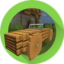 Wooden Wheels Car Addon APK