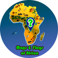 🌍 Maps of África quiz and Flags of Countries game