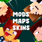 Maps Skins and Mods for Minecraft icône