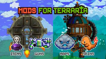 Mods for Terraria - Map n Skin 海报