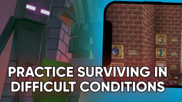 Training Map for Minecraft Cartaz